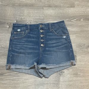 AE high waisted next level stretch shorts